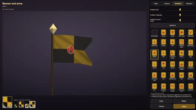 Heraldry editor