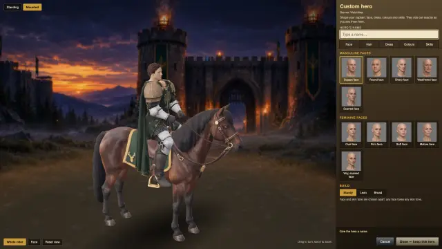 The hero creator